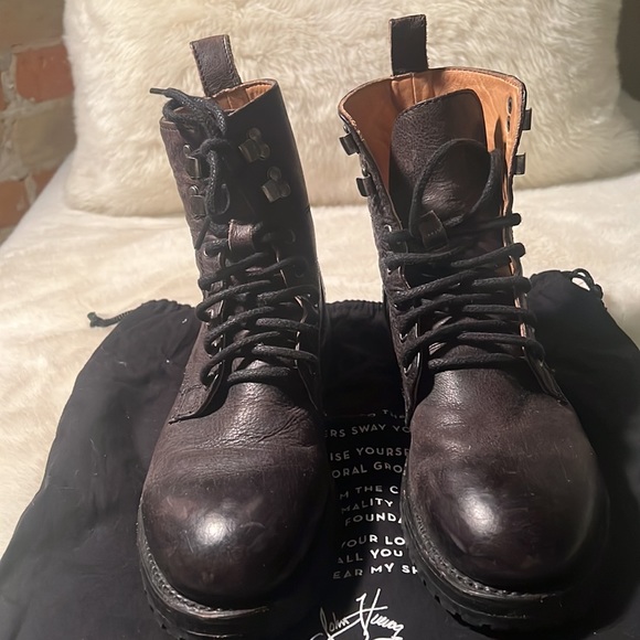 John Fluevog combat Boots - Picture 2 of 9